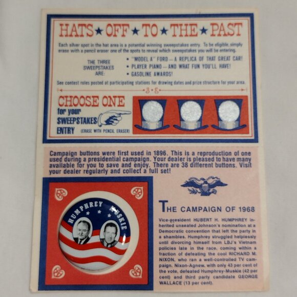 Hats Off To The Past - The Campaign of 1968 - Picture 3 of 5